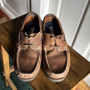Timberland Men's Earthkeepers Leather Boat Shoes - Size 8.5 M